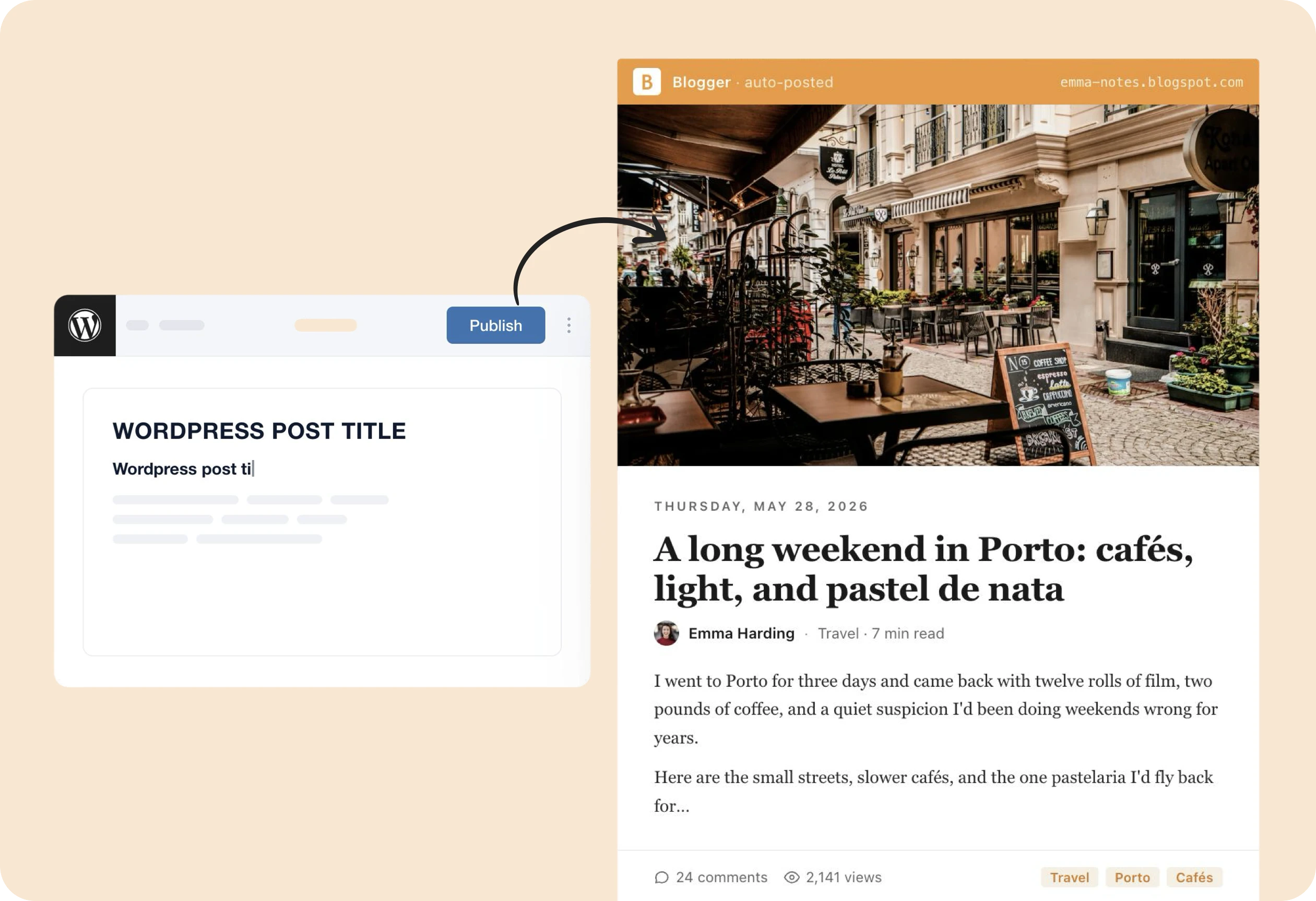 Blogger Auto Poster for WordPress – Schedule & Automate Your Posts