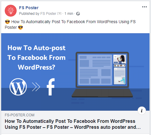 How To Auto-post To Facebook From WordPress