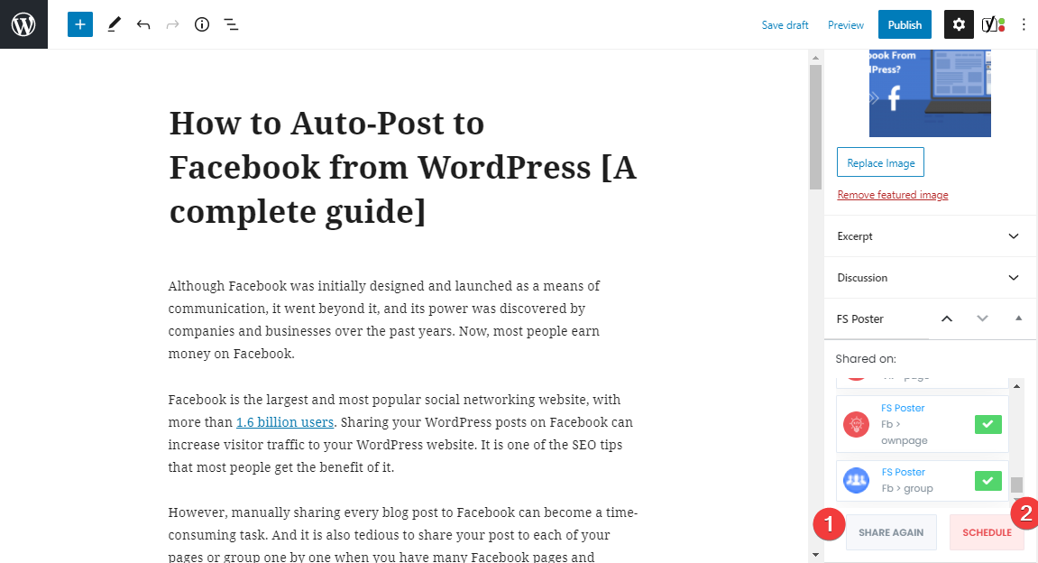 How To Auto-post To Facebook From WordPress