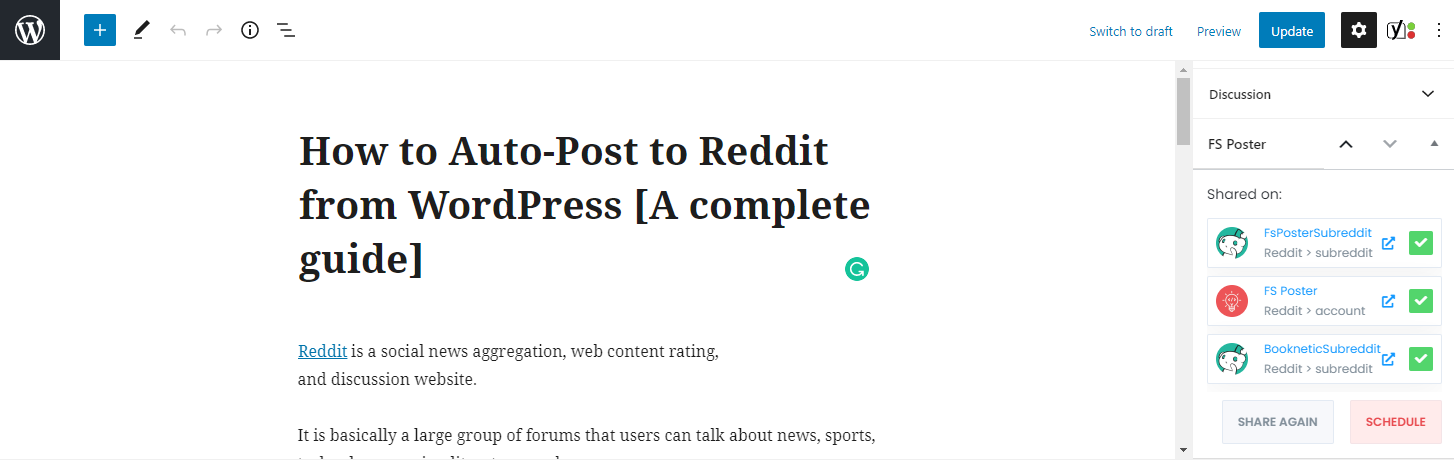 How to Auto-Post to Reddit from WordPress