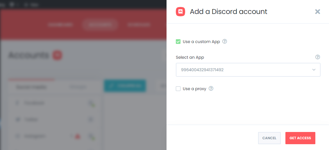 How to add a Discord account to the Depend Post Website