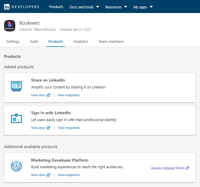 How to add a LinkedIn account to the Depend Post Website