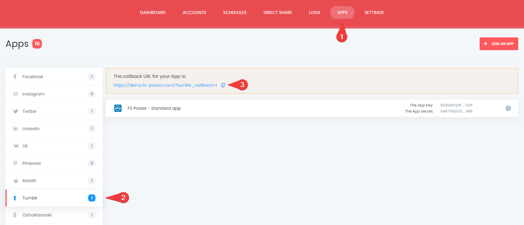Create a Tumblr App