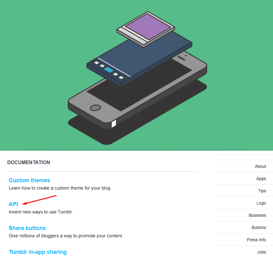 Create a Tumblr App