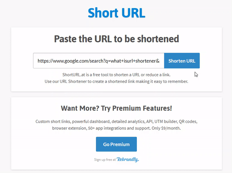 Shorturl. URL Shortener. Customize short link. Short url com