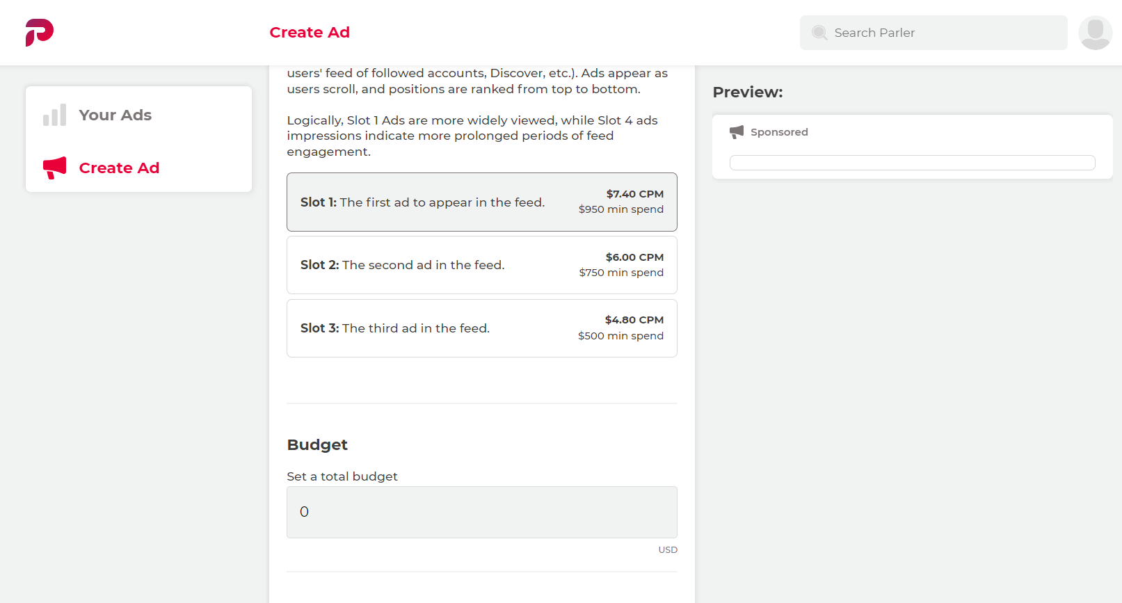 parler social media network