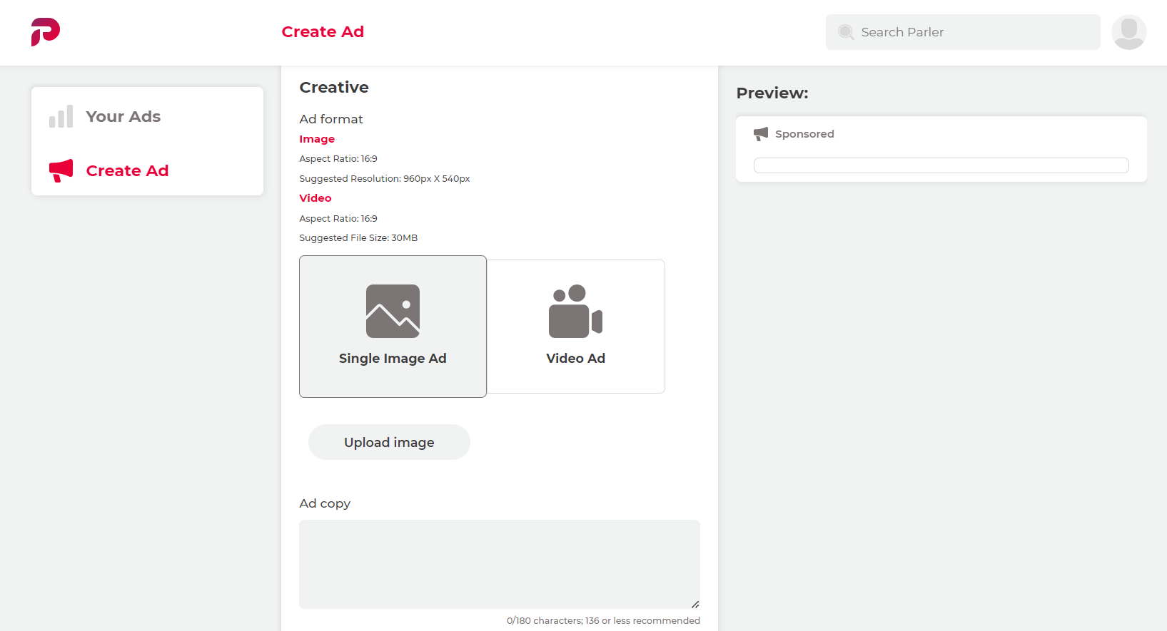 parler social media network