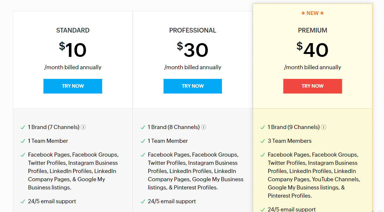 Buffer vs. Sprout Social