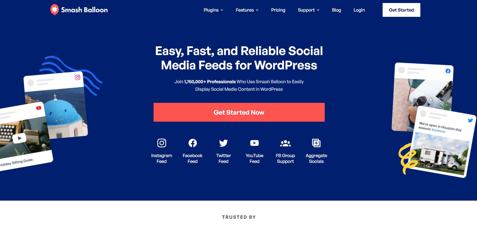 social media feed plugins