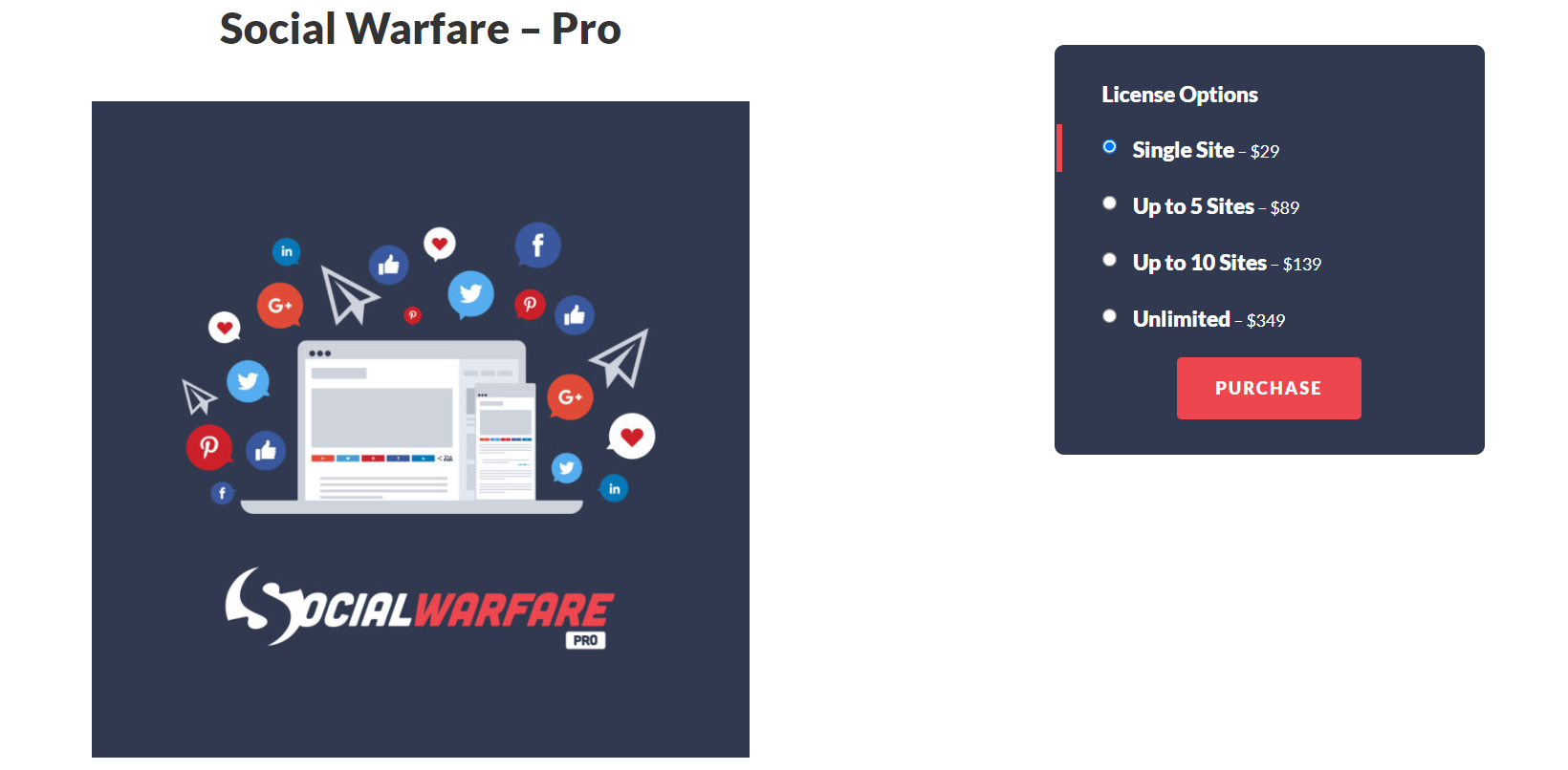 social walfare pricing