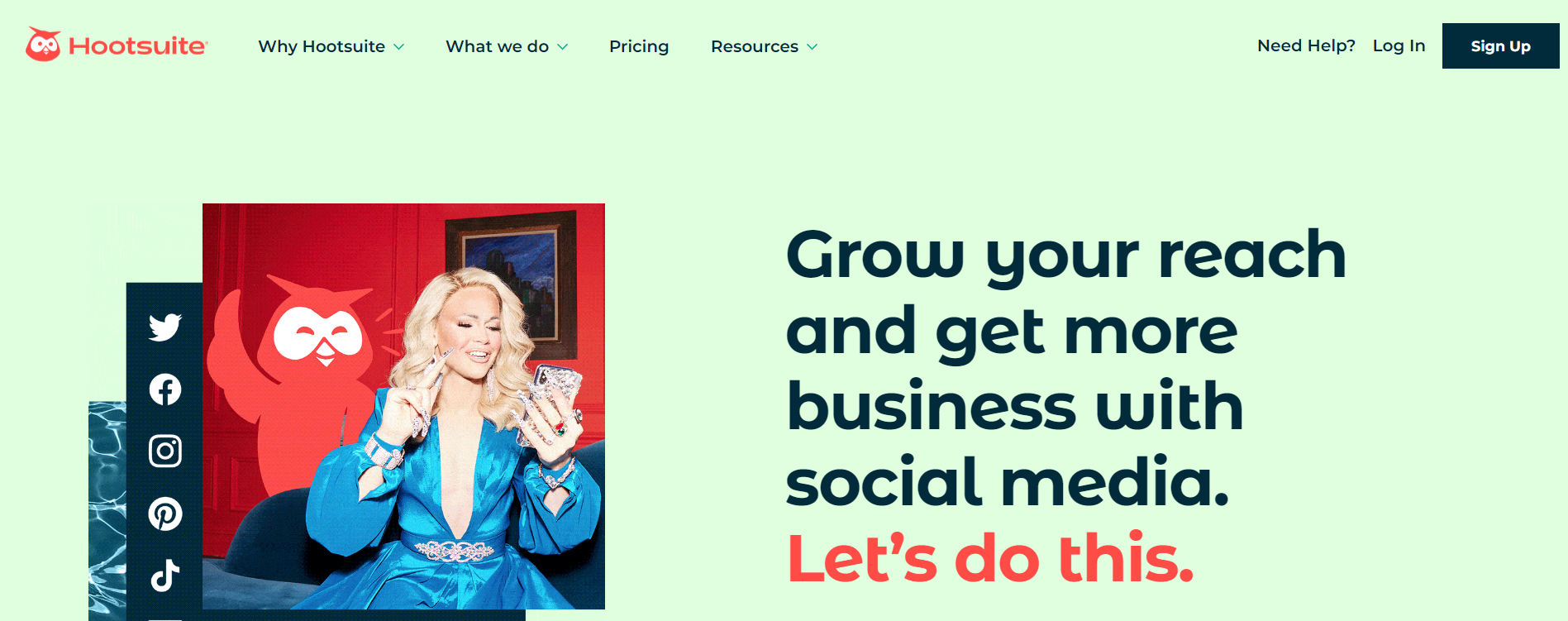 hootsuite dashboard