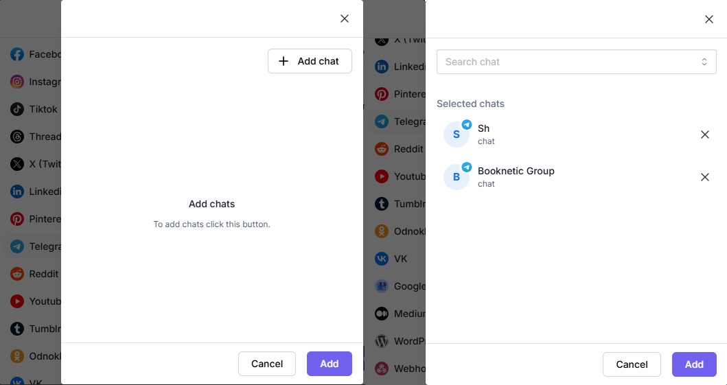 How to add your Telegram channels to the FS Poster
