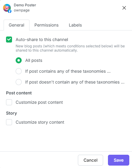Channel Structure Overhaul