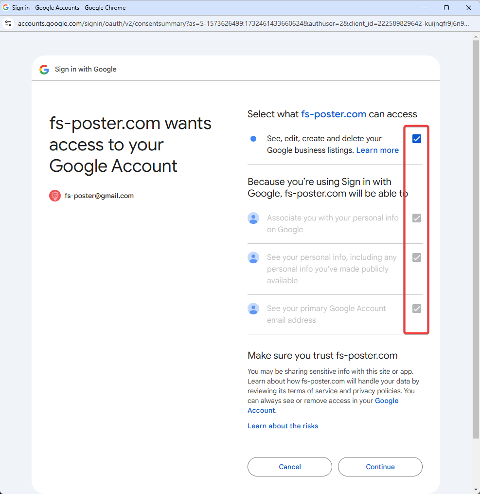 How to auto-post on Google Business Profile locations using FS Poster