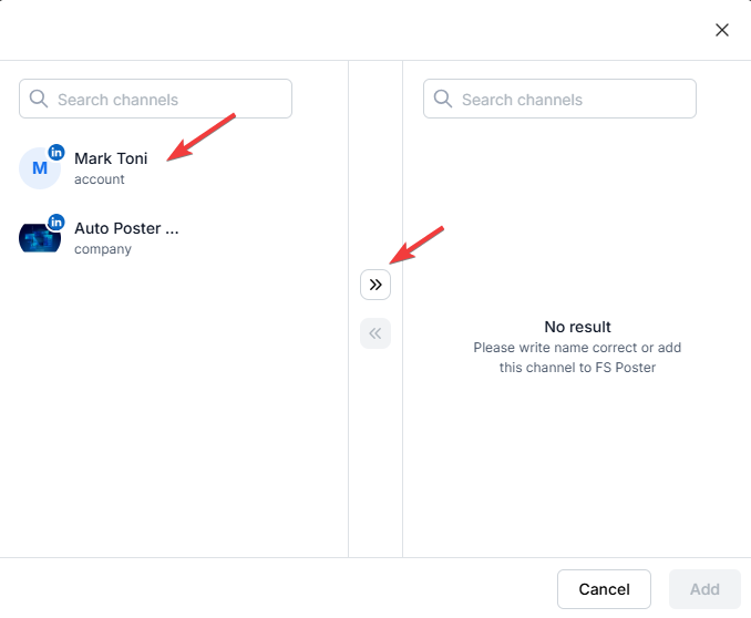 How to add a LinkedIn account to the FS Poster Plugin