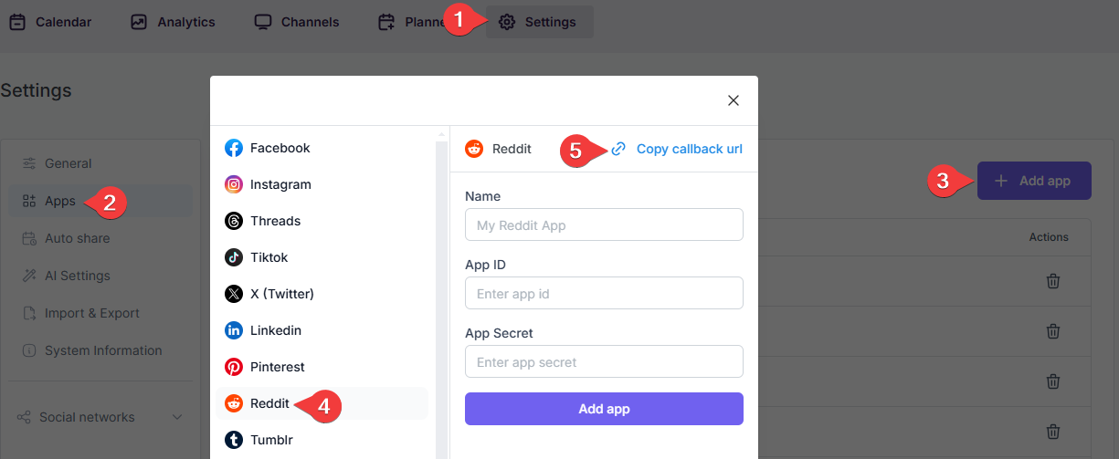 How to add a Reddit account to the FS Poster Plugin
