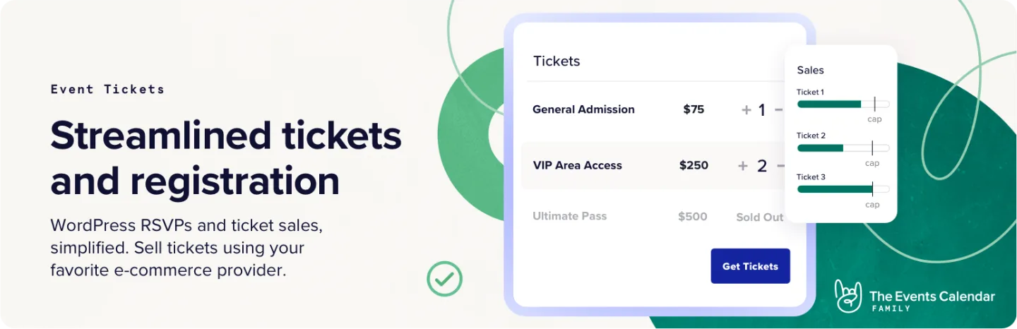 شعار إضافة Event Tickets من WordPress.org