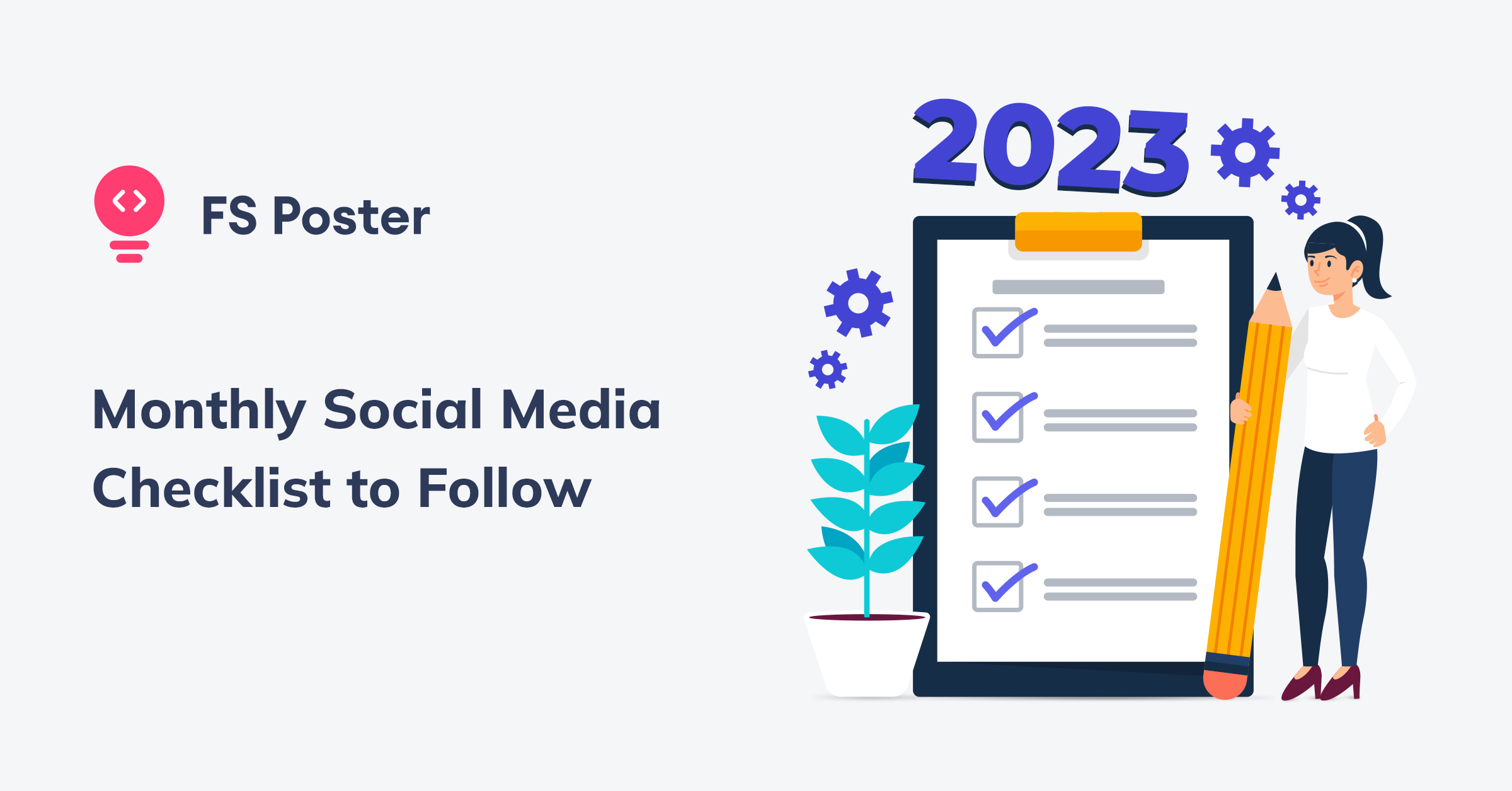 Lista de Verificación Mensual de Redes Sociales para Seguir en 2023