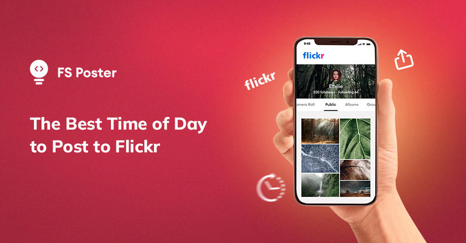 La mejor hora del día para publicar en Flickr (Pista: No es cuando piensas)