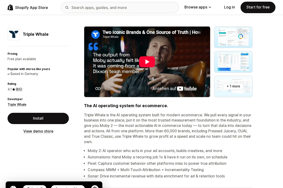 Triple Whale on the Shopify App Store