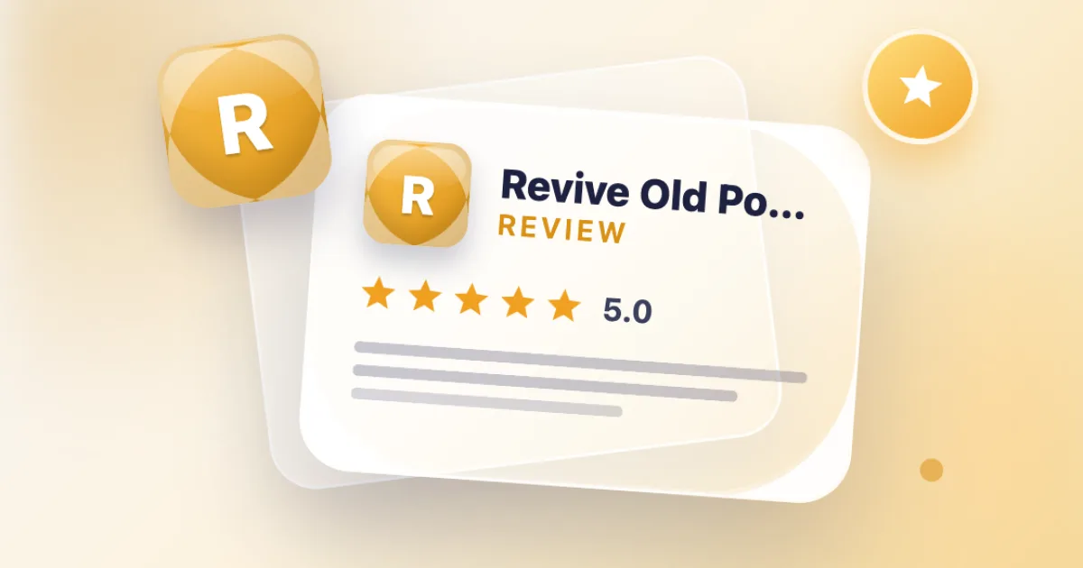 Revive Old Posts Review (2026): Features, Pricing, Pros & Cons