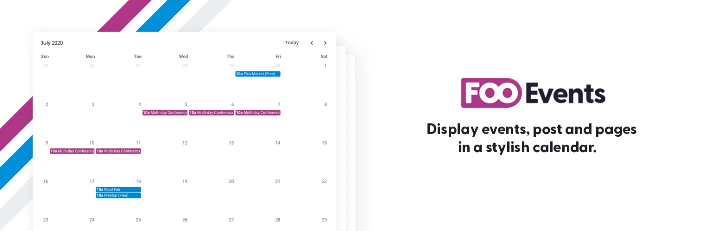 شعار إضافة FooEvents من WordPress.org