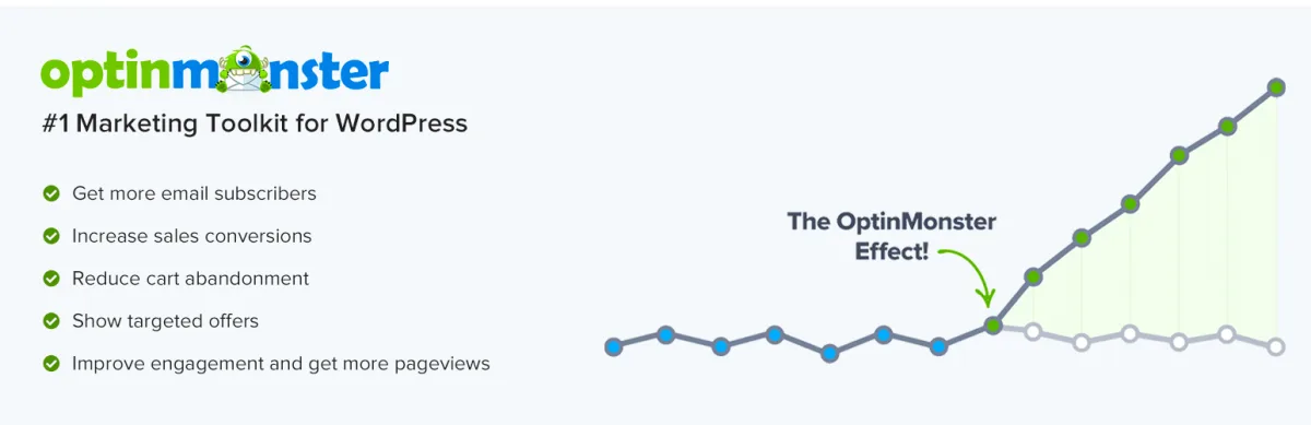 إضافة OptinMonster للتحويل داخل الموقع لـ WooCommerce