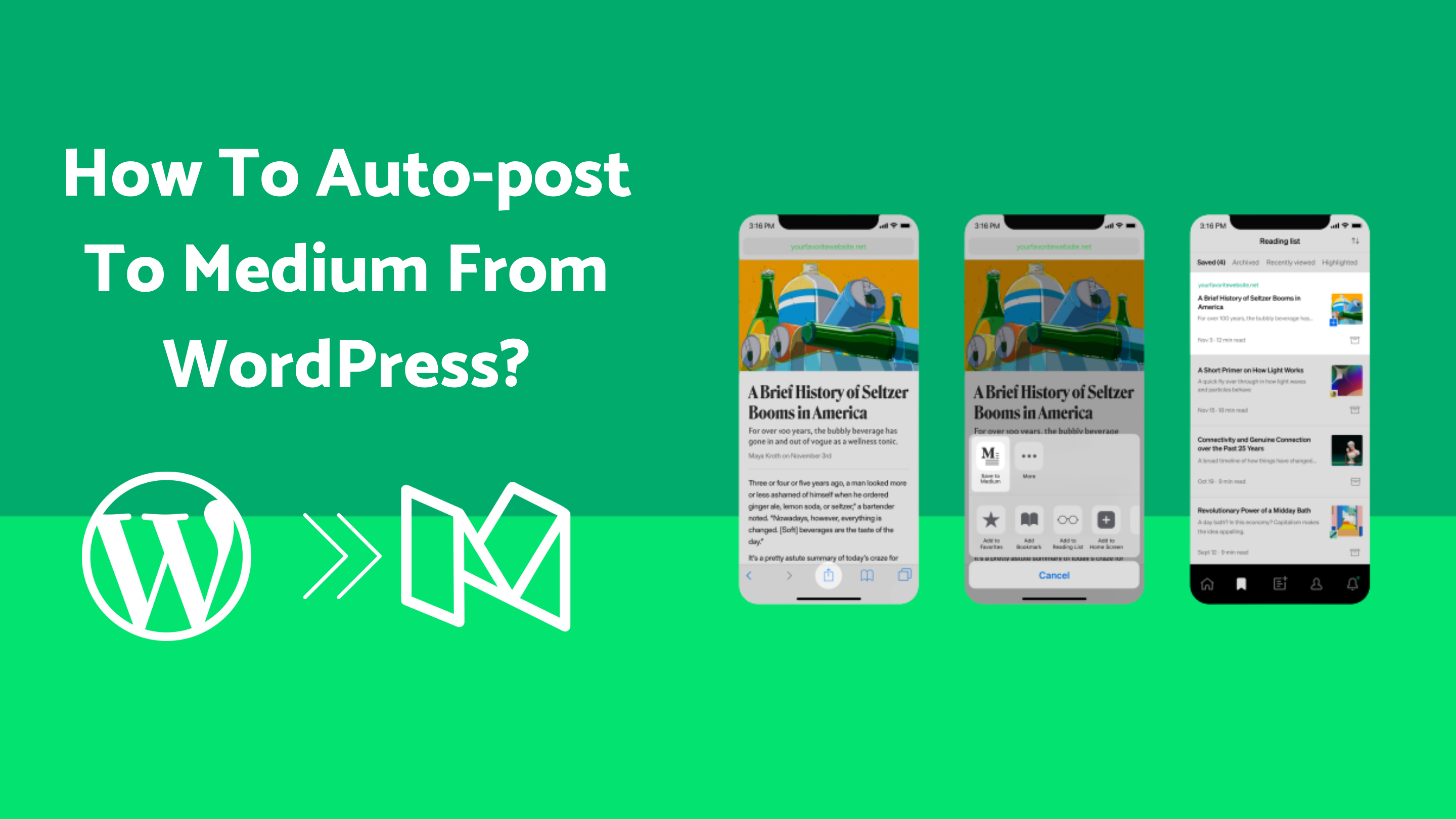 Cómo Publicar Automáticamente en Medium Desde WordPress [Una Guía Completa]