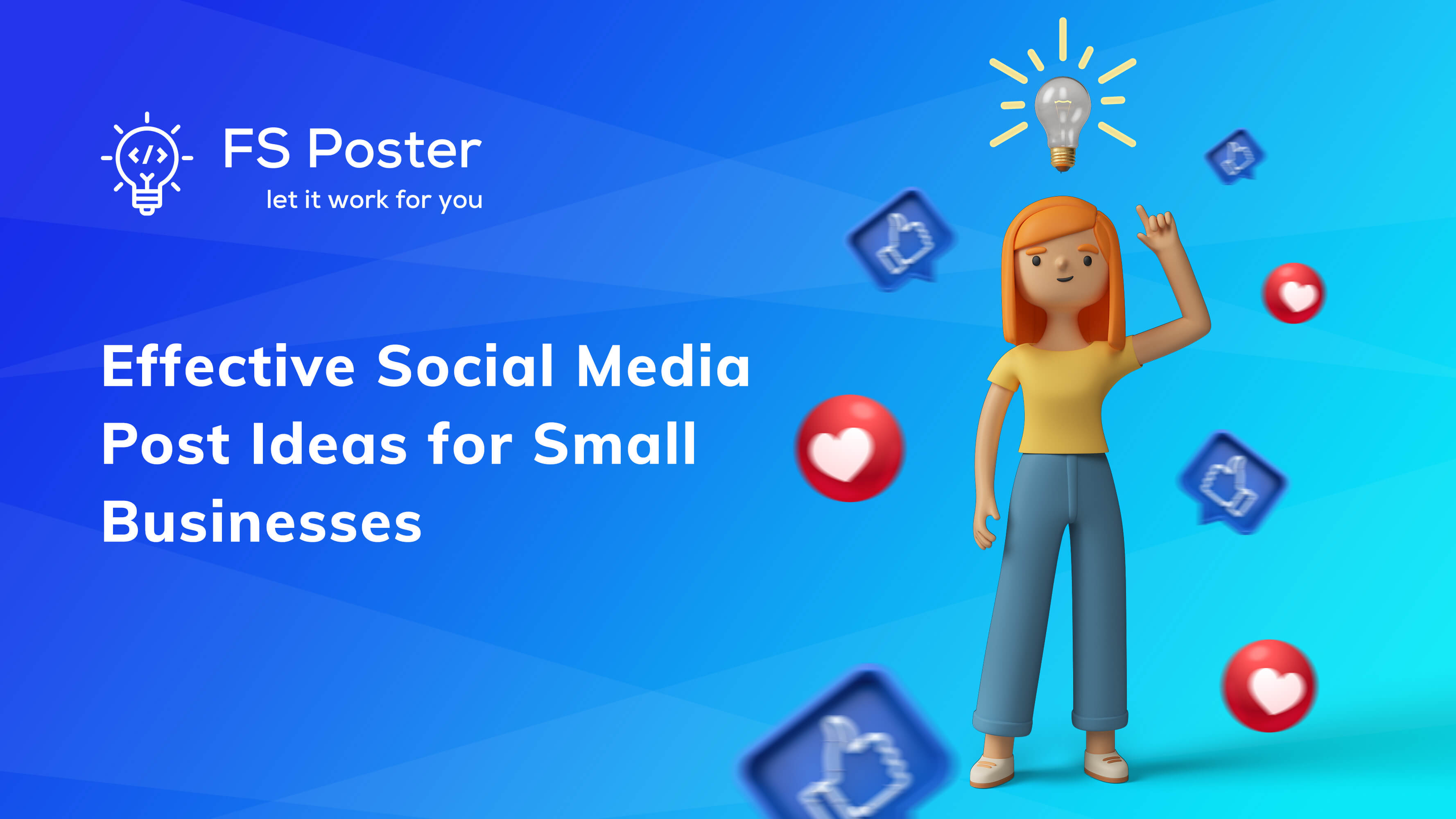65 ideas efectivas de publicaciones en redes sociales para pequeñas empresas