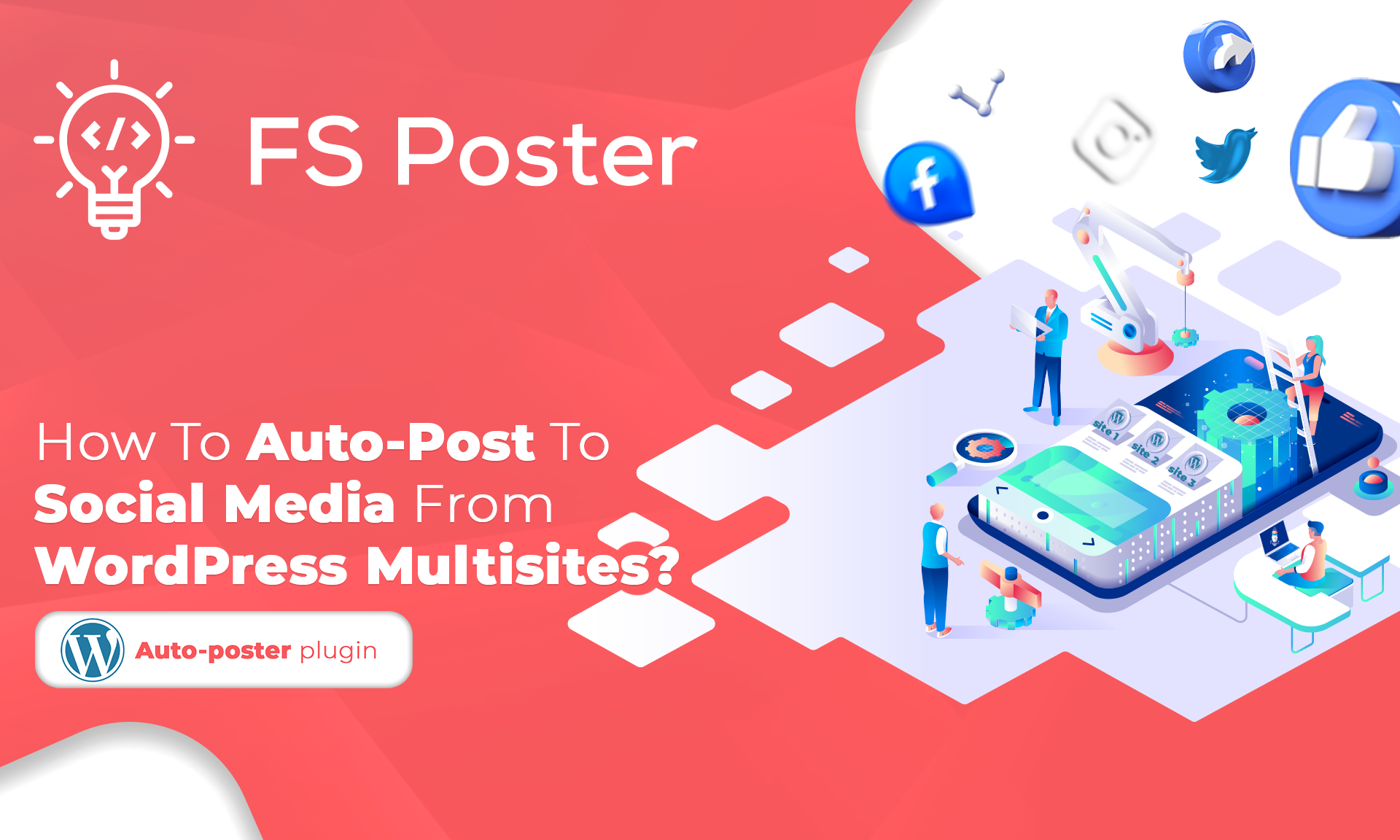 ¿Cómo publicar automáticamente en redes sociales desde WordPress Multisitio?
