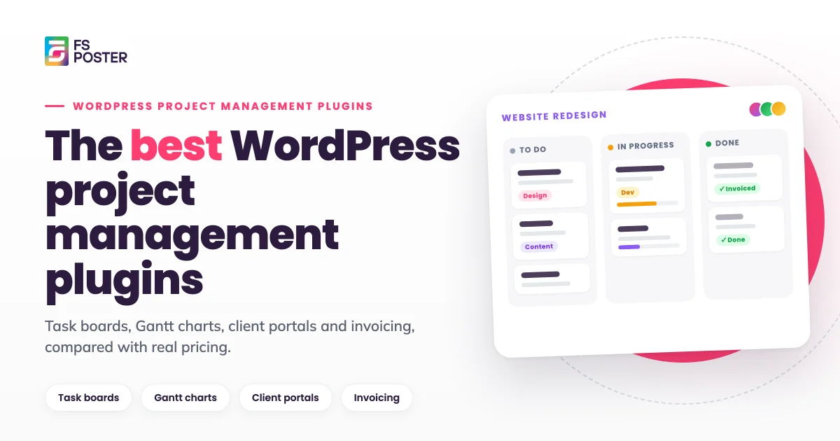 Die besten WordPress-Projektmanagement-Plugins 2026