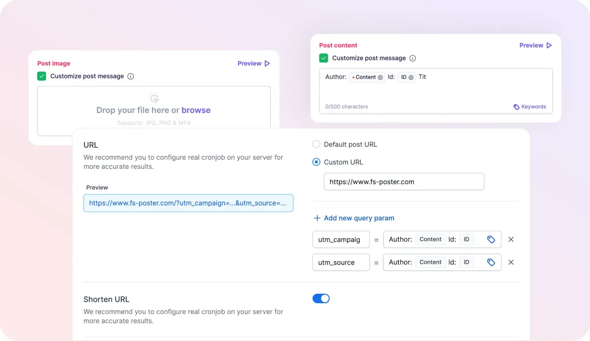 1. FS Poster: the best WordPress LinkedIn auto poster and scheduler screenshot