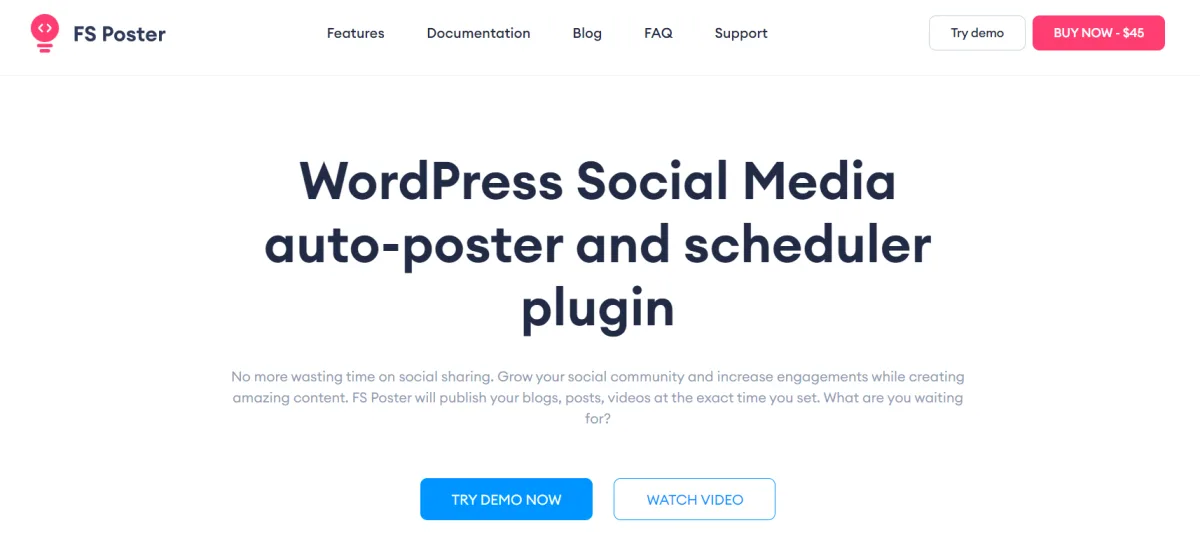 إضافة FS Poster للنشر التلقائي لمنتجات WooCommerce
