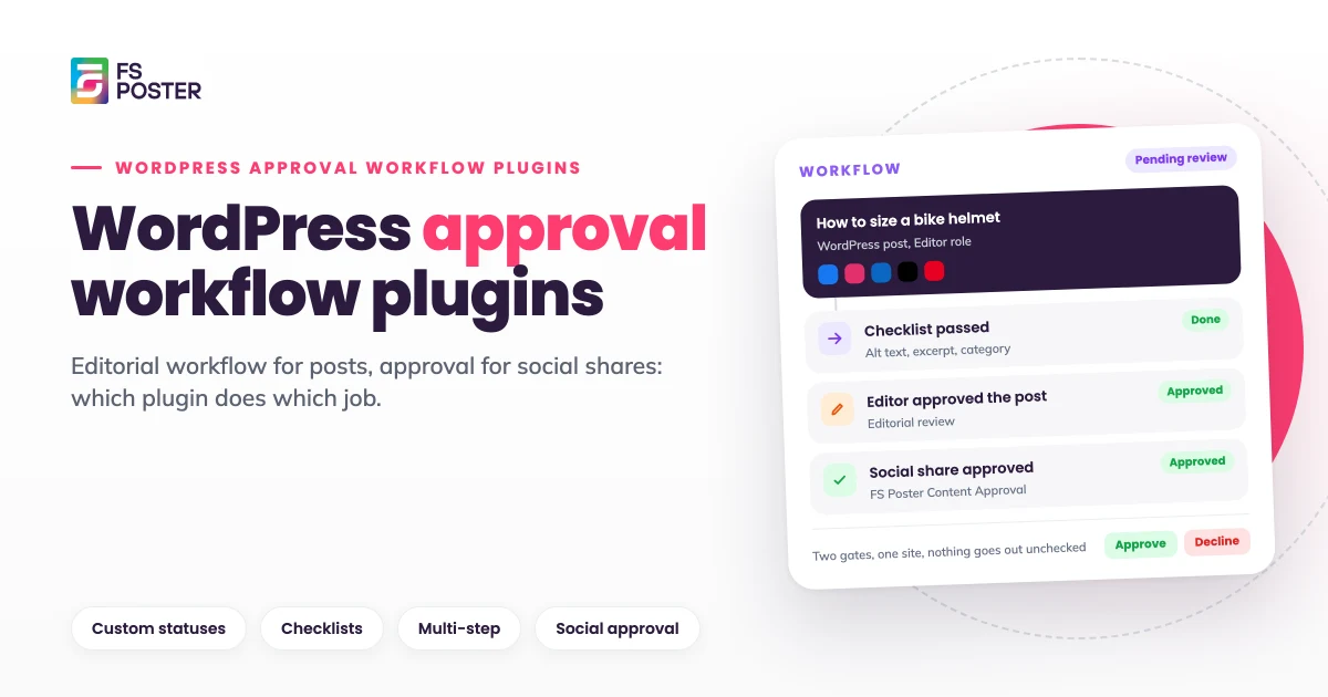 7 Best WordPress Approval Workflow Plugins for Editorial Teams in 2026