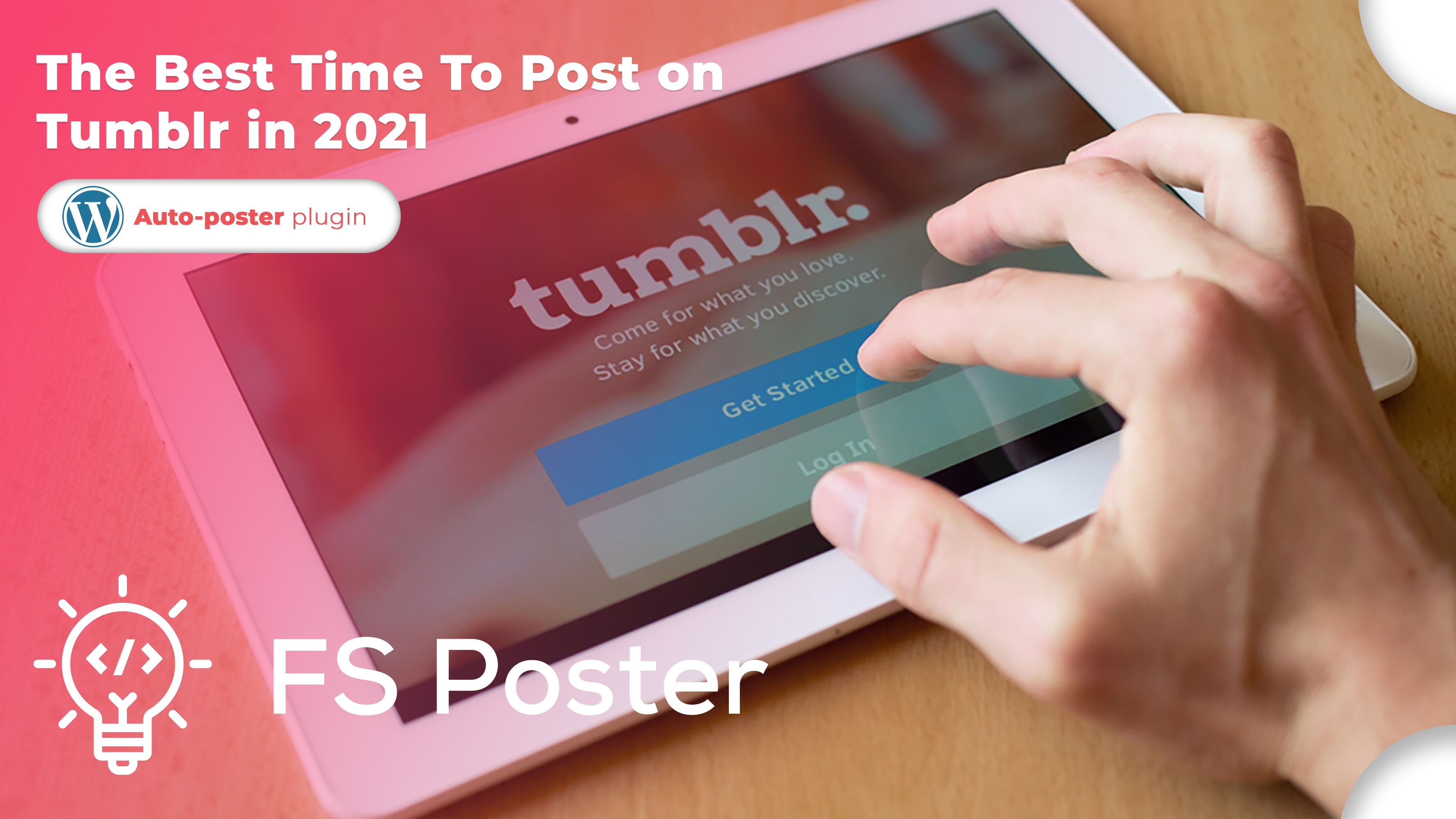 Post anything (from anywhere!), customize everything, and find and follow  what you love. Create your own Tumblr blog today.